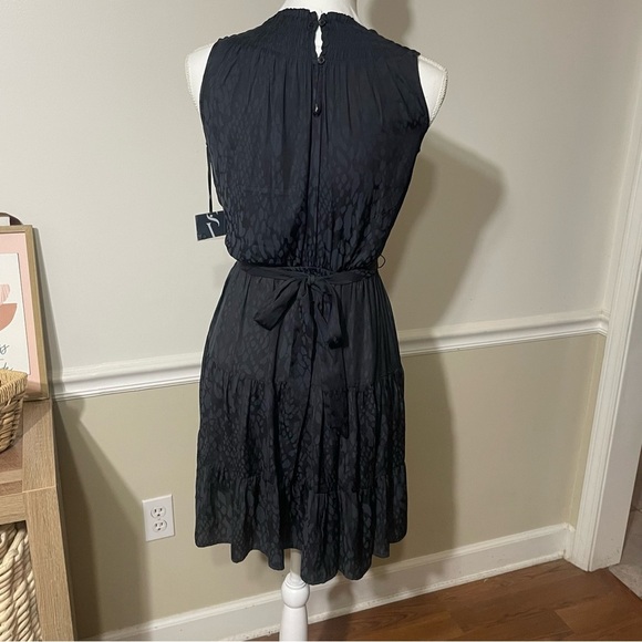 Simply Vera Vera Wang Black Sleeveless Smocked Dress NWT, Sz XS - Picture 2 of 16